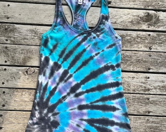 Pastell Tie Dye Tank Top - Damen S, Med, Lg, XL & XXL