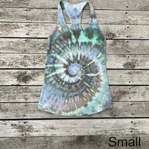 Ice Dyed -Tie Dye Tank Top - Women’s S, Med, Lg, XL & XXL