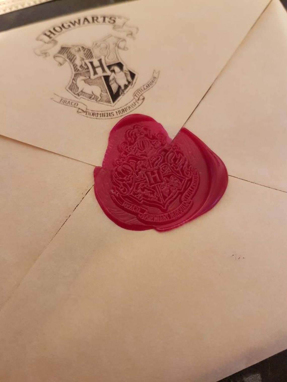 Personalised Hogwarts Acceptance Letter with Ticket and Wax | Etsy
