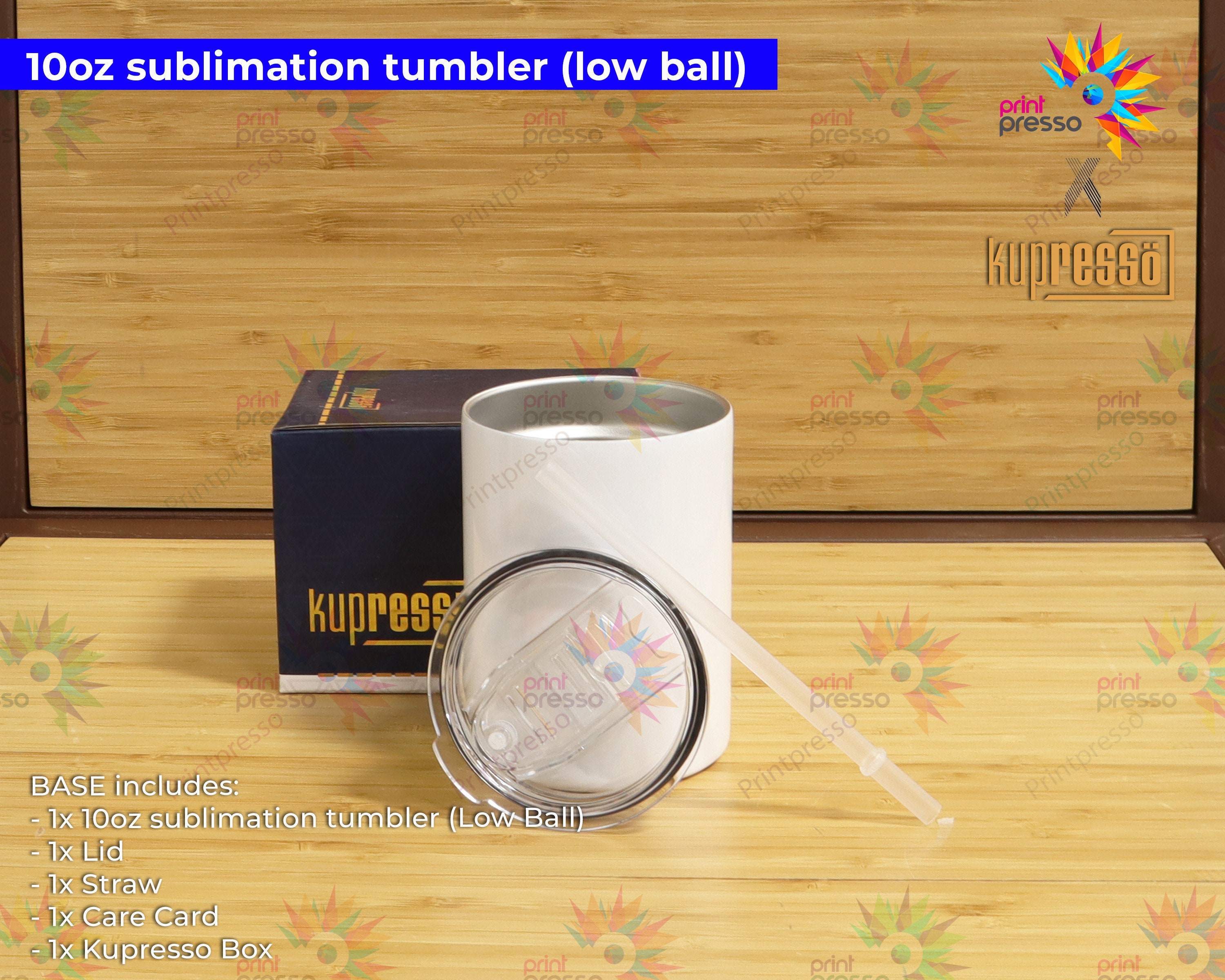 Sublimation 10oz lowball tumbler – We Sub'N