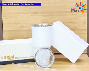 Blank 30 oz Kupresso Sublimation Car Tumbler