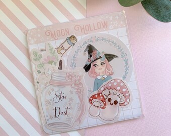 Witch Essentials Sticker Pack: Kawaii Cottagecore Stickers