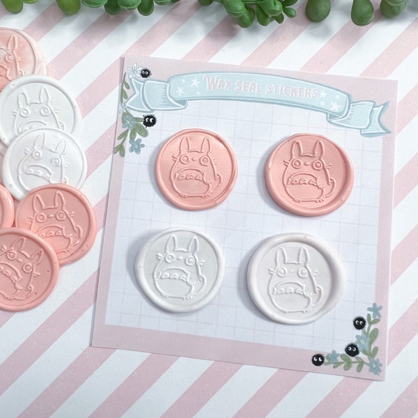 Kawaii Wax Seals, Wax Seals Stickers, penpal Wax Seals, Self-Adhesive Seals, Wedding Wax Seal, cute Wax Seals