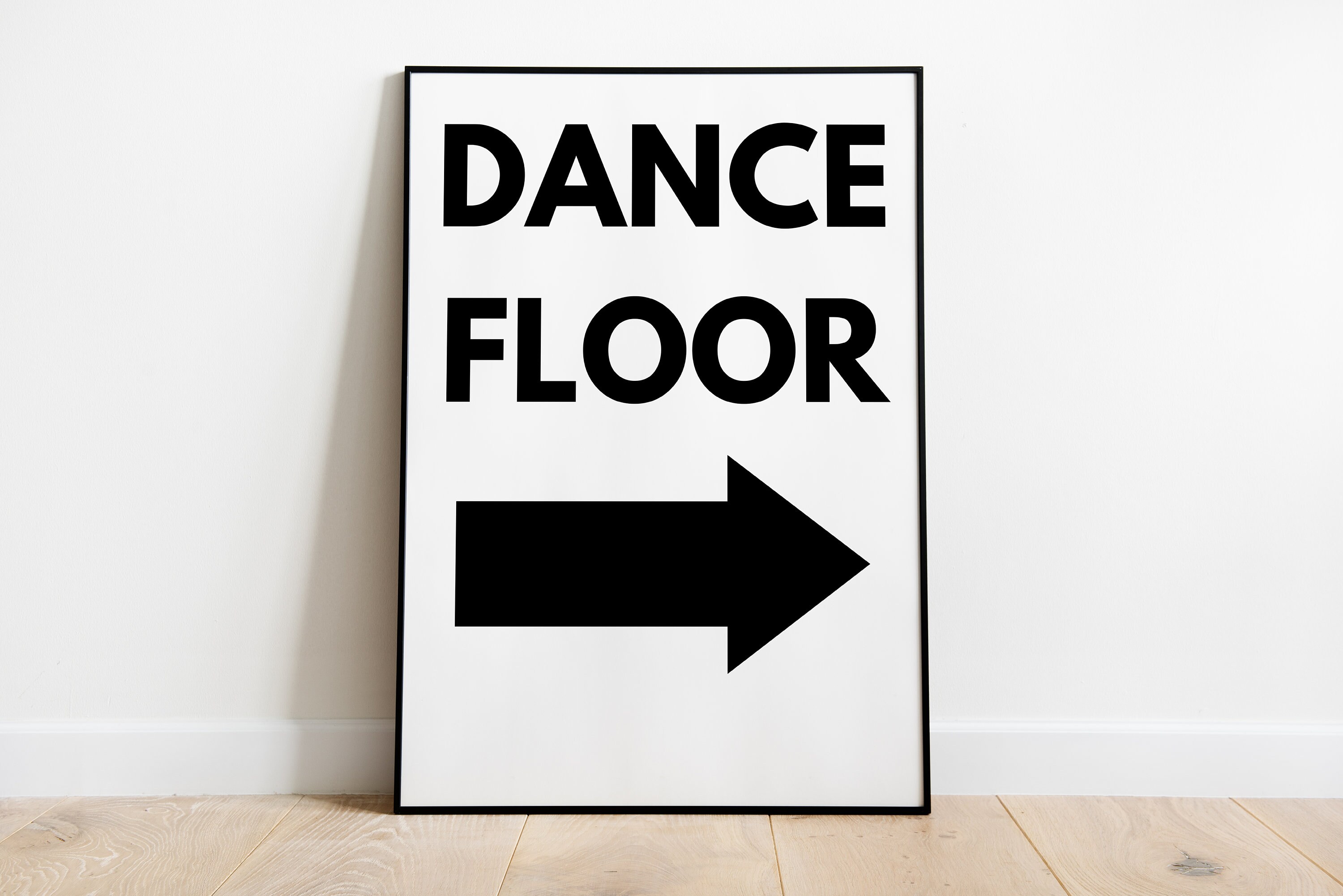 Dance Floor Art Print Dance Floor Arrow Disco Art Print A3 Etsy UK