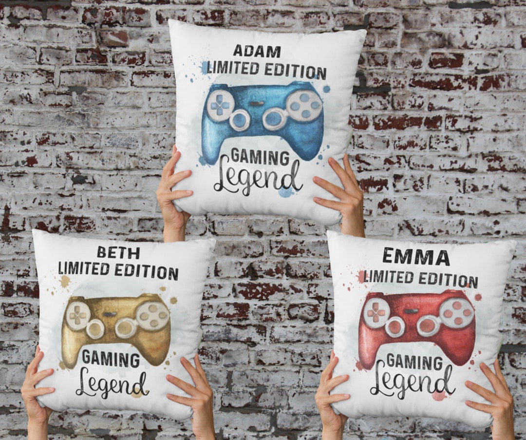 Gaming Cushion Gaming Room Cushion Gift for Gamer Games Etsy UK