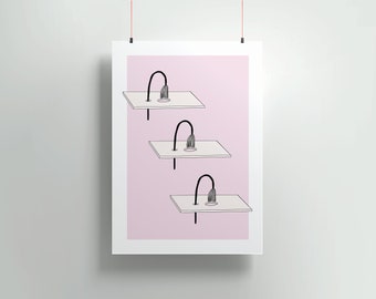 Abstract Mop Poster Download | Printable Modern Art