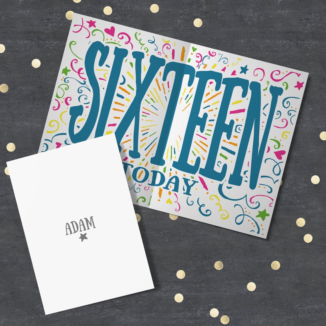 16th Birthday Card Boy's Personalised 16th Birthday Card Etsy UK