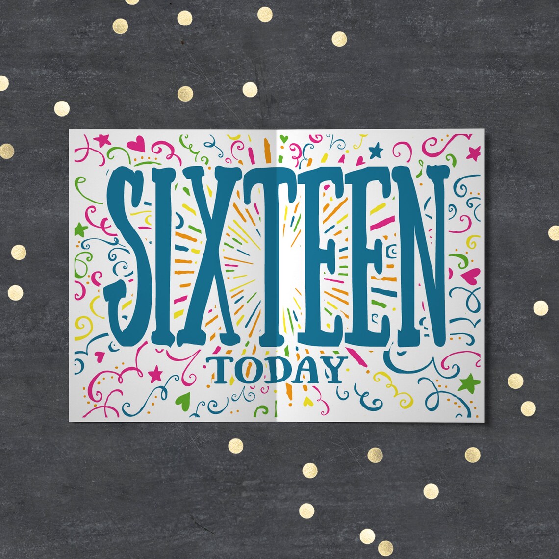 16th Birthday Card Boy's Personalised 16th Birthday Card Etsy UK