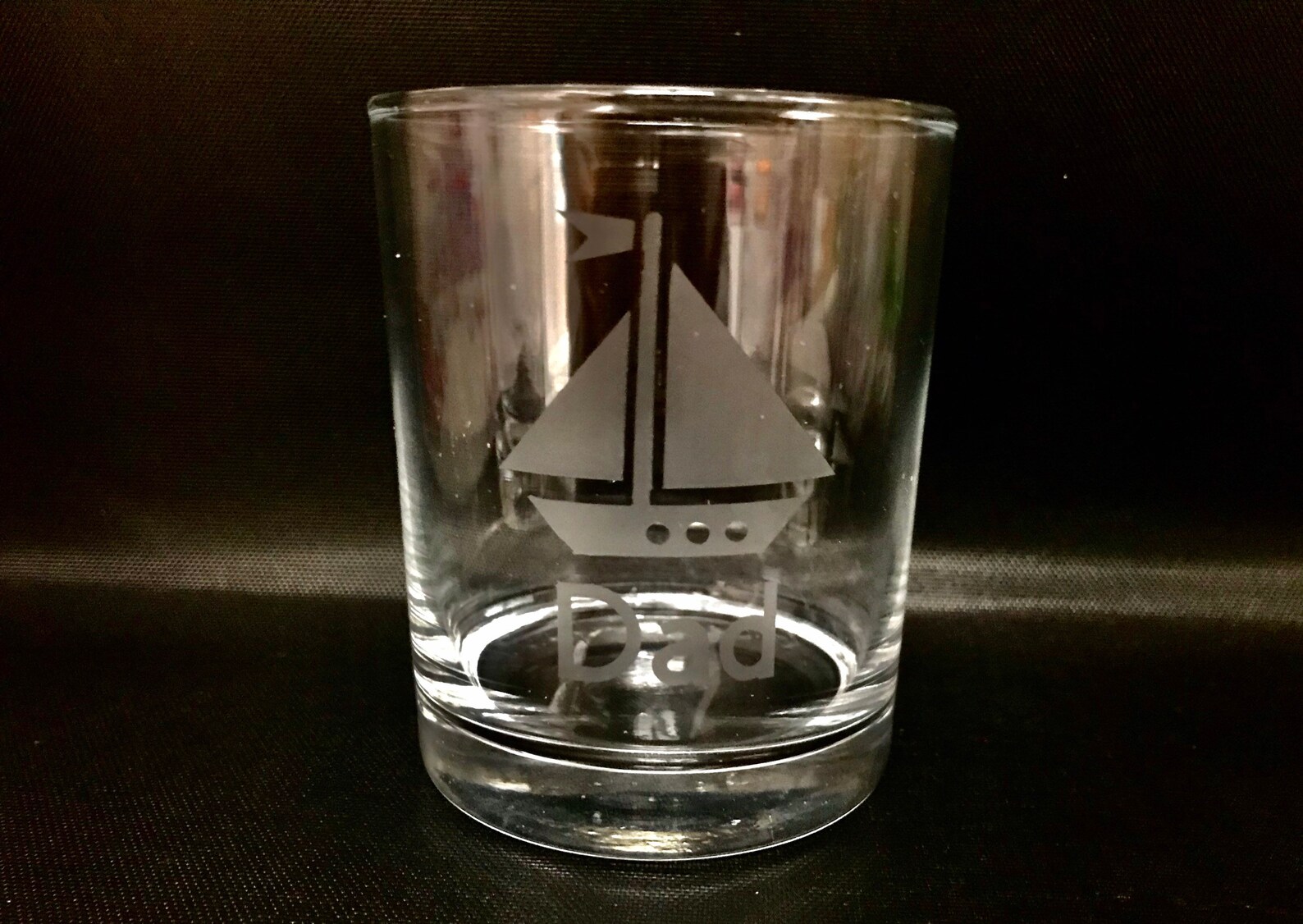 Personalised etched glass tumblers customise any image Etsy