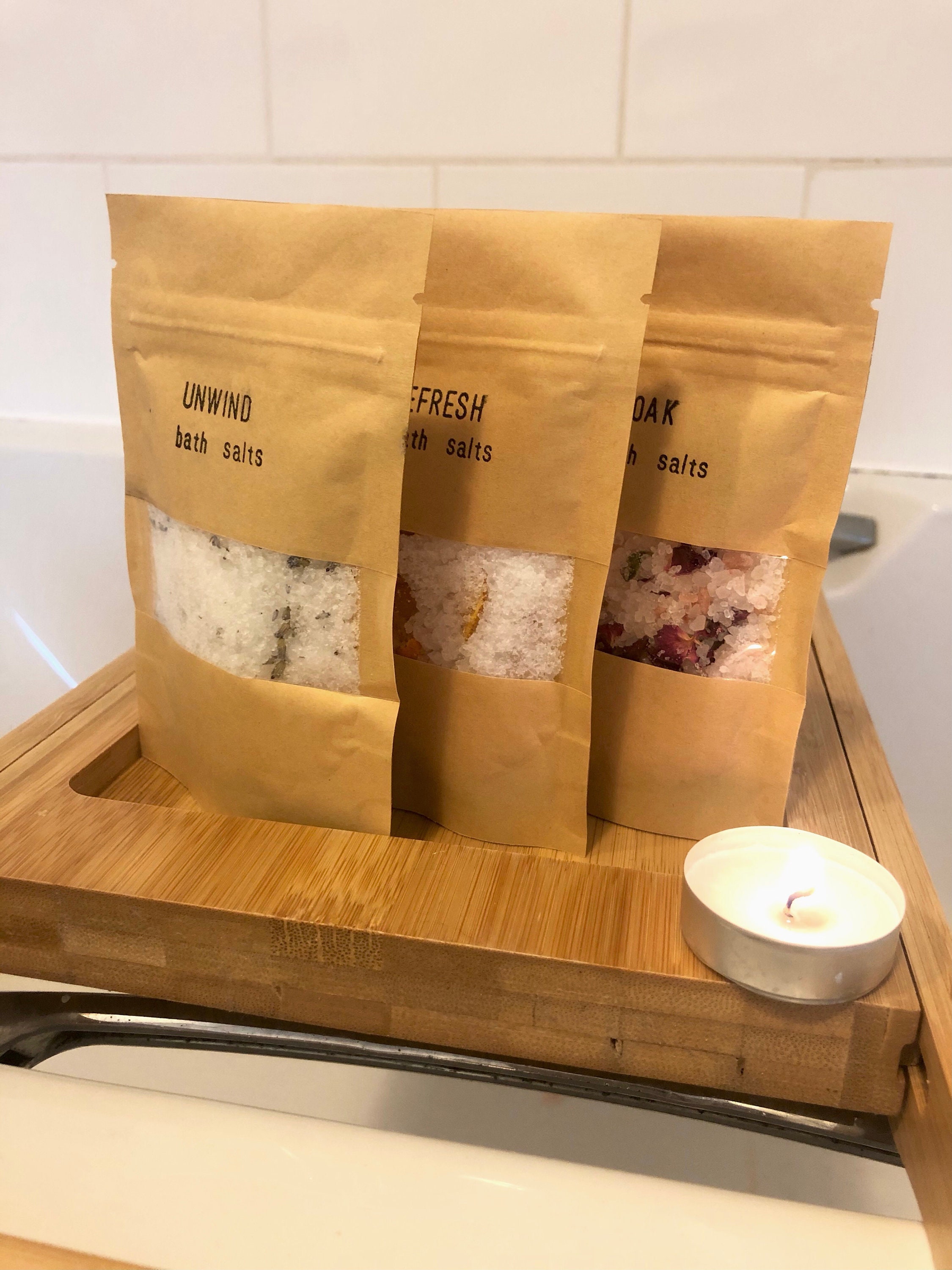 Natural Bath Salts Etsy