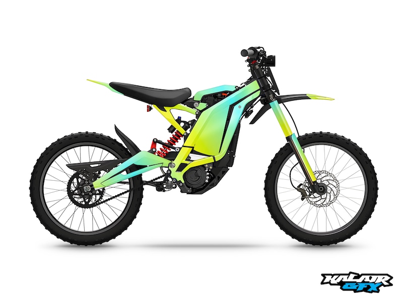 Surronste Graphics for Sur-ron Surron Light Bee Electric Decals - Fade Series ...