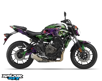 ヤマハ MT-07 MT07 2014-2023 「パージ」 バイク用デカール
