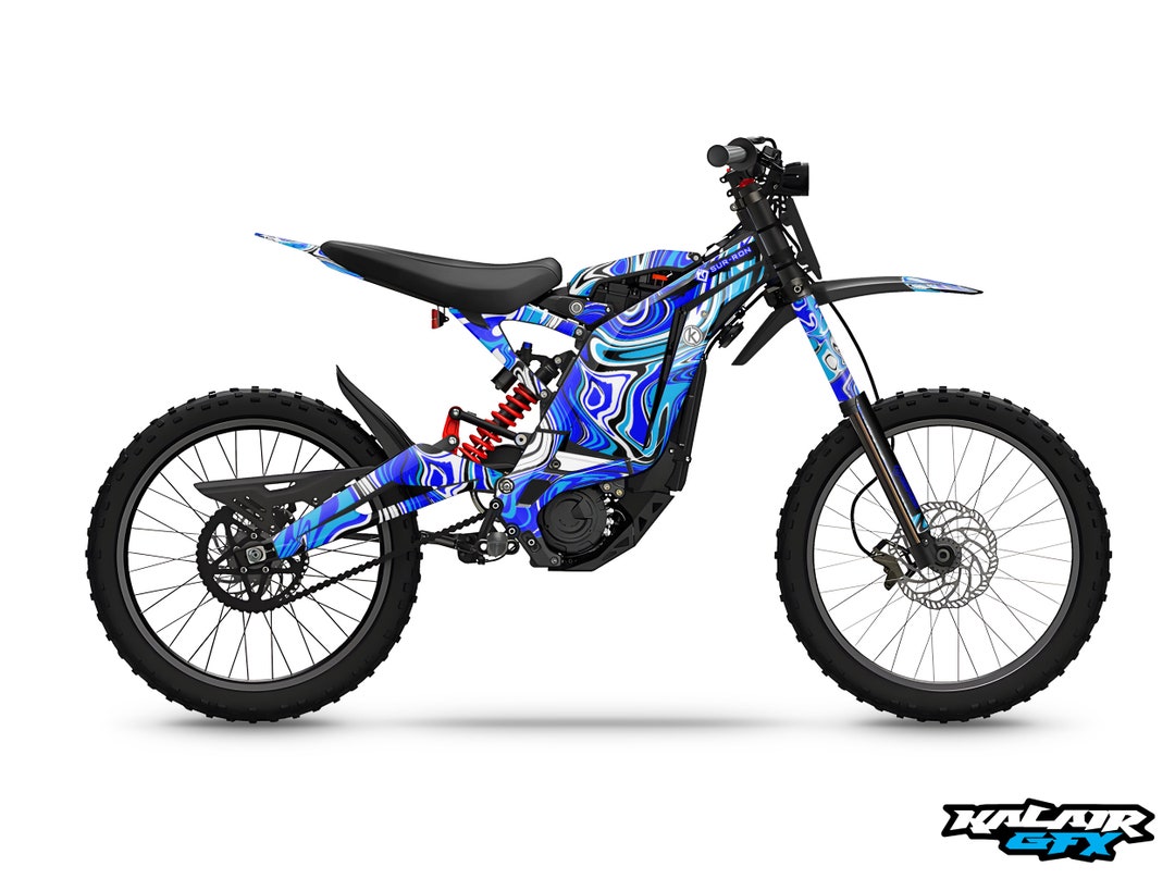 Surronste Graphics for Sur-ron Surron Light Bee Electric Decals - Snagged Series ...