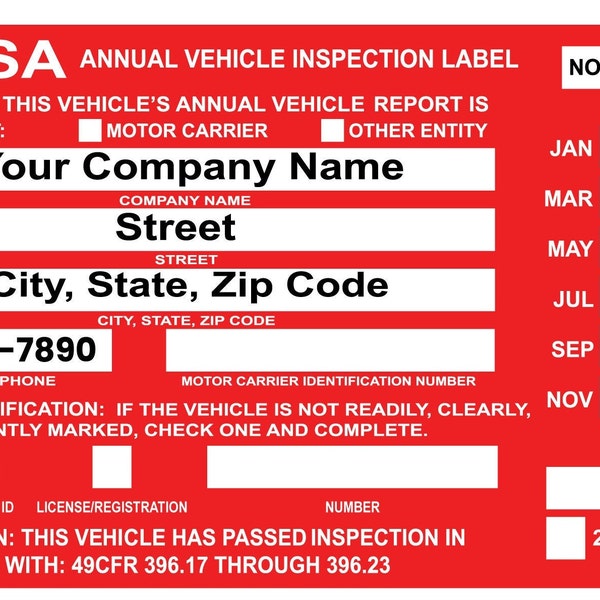 Dot Inspection Sticker Example Red Dots Stickers - Etsy