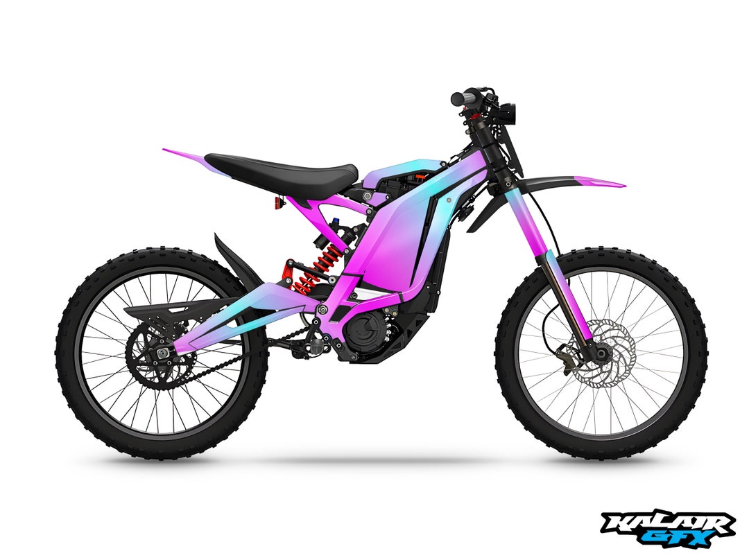 Surronste Graphics for Sur-ron Surron Light Bee Electric Decals - Fade Series ...
