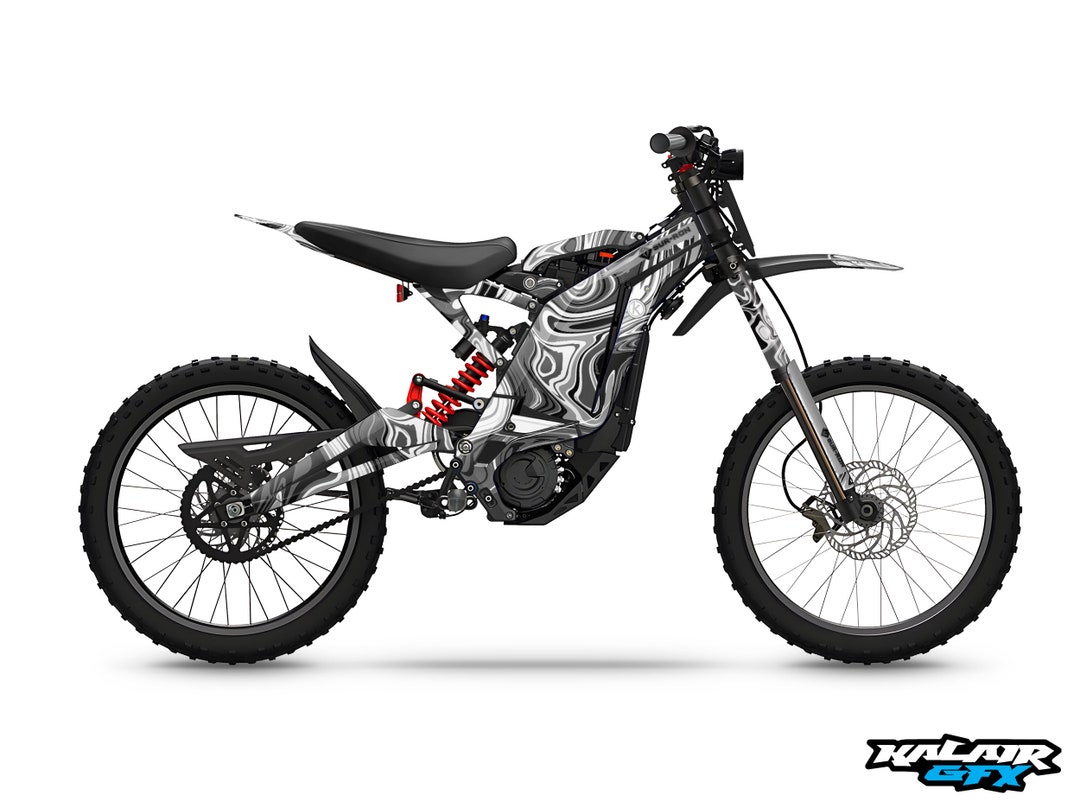 Surronste Graphics for Sur-ron Surron Light Bee Electric Decals - Snagged Series ...