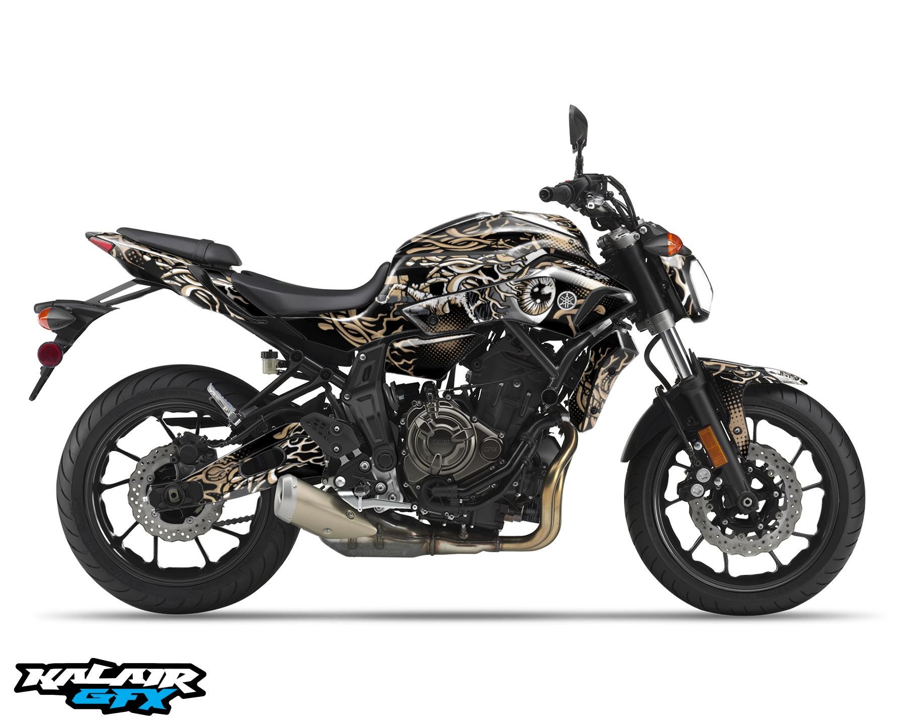 Graphics Kit for YAMAHA FZ-07 MT-07 (2015-2017) FZ07 MT07 Core Graphics Kit for YAMAHA FZ-07 MT-07 (2015-2017) FZ07 MT07 Core