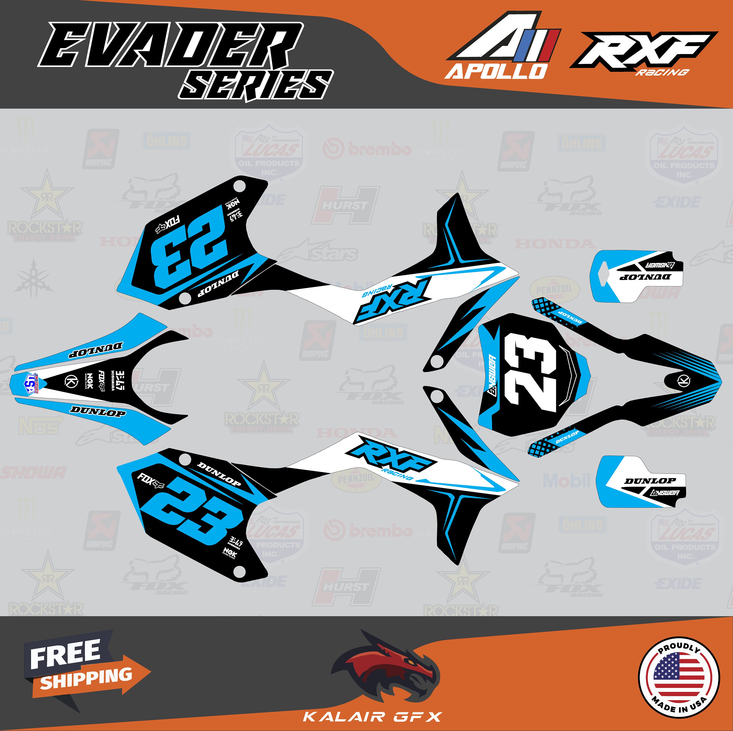 Razor mx650 decal kit deals