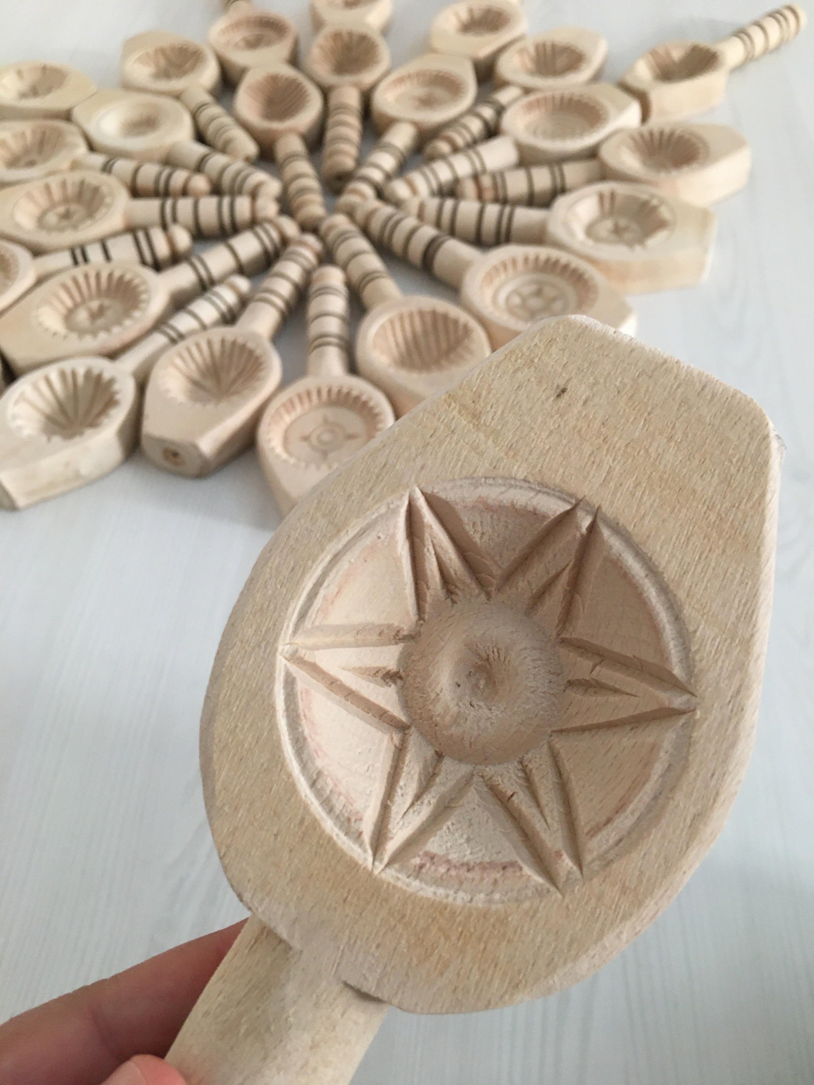 Wooden Cookies Mold Maamoul Mould Hand Carved Middle East Etsy