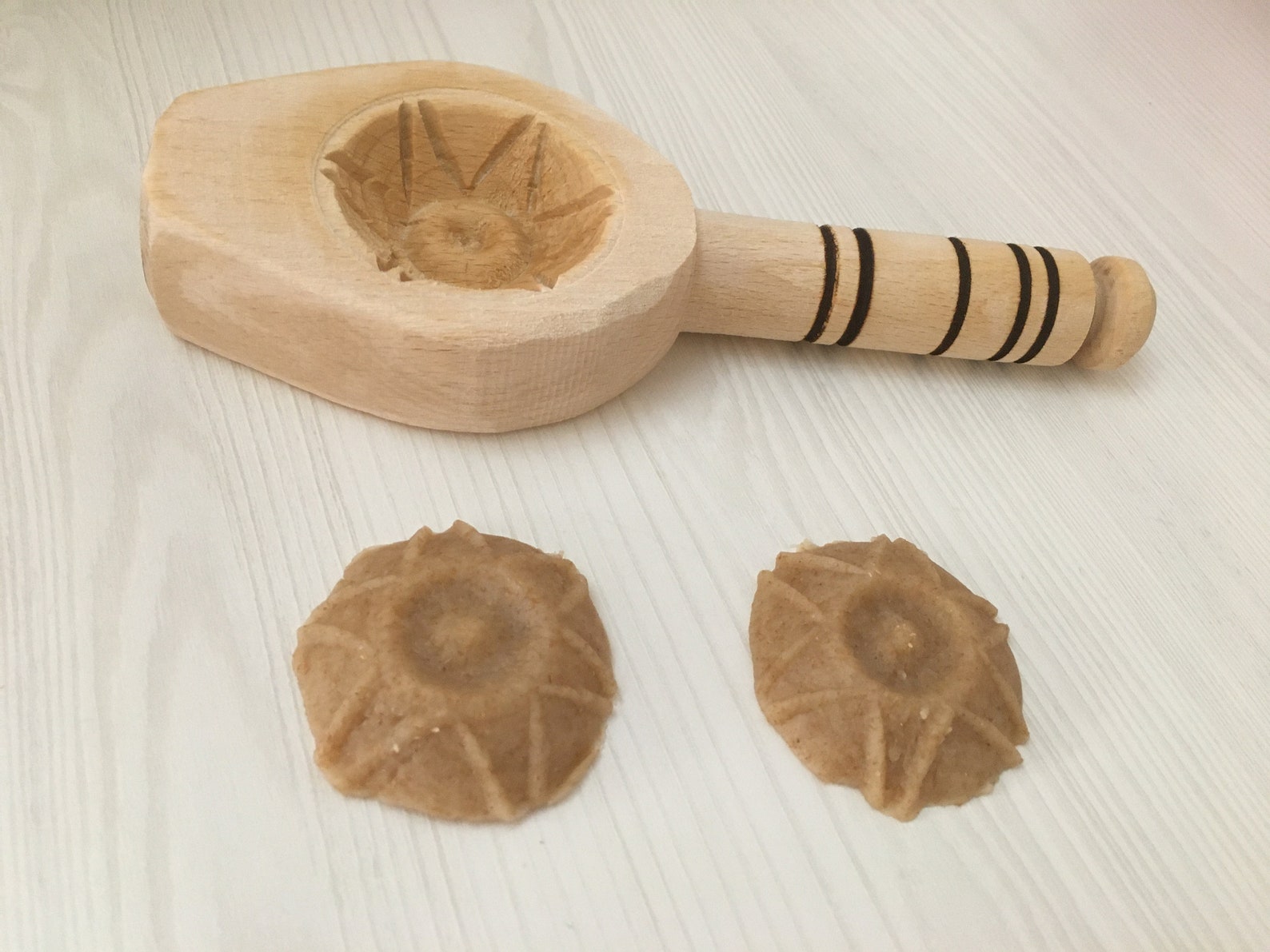 Wooden Cookies Mold Maamoul Mould Hand Carved Middle East Etsy Hong Kong
