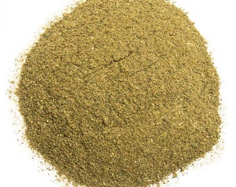Basilic moulu, poudre de feuilles de basilic. Rehausser la saveur des sauces, poulet rôti, pizza et plus encore, saveur de piment doux, basilic doux, haché fin