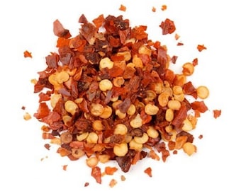Crushed Red Pepper Flakes Seasoning- A Slightly Fruity, Chili Pepper Aroma With A Consistently Spicy Heat - Country Creek LLC