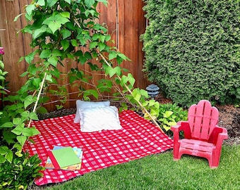 Living Growing Trellis Tent +  25 Cucumber Seeds- for Planting, Vining and Playing. - Seed Play Love - Country Creek Acres