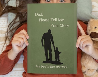Dad's Story Book Christian Father Gift, Unique Gift for Dad Christmas Gift for Men Unique Christian Gift for Dad Christmas Gift, Men's gift