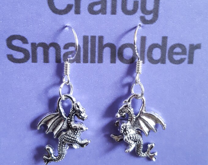 Dragon Earrings - Pair