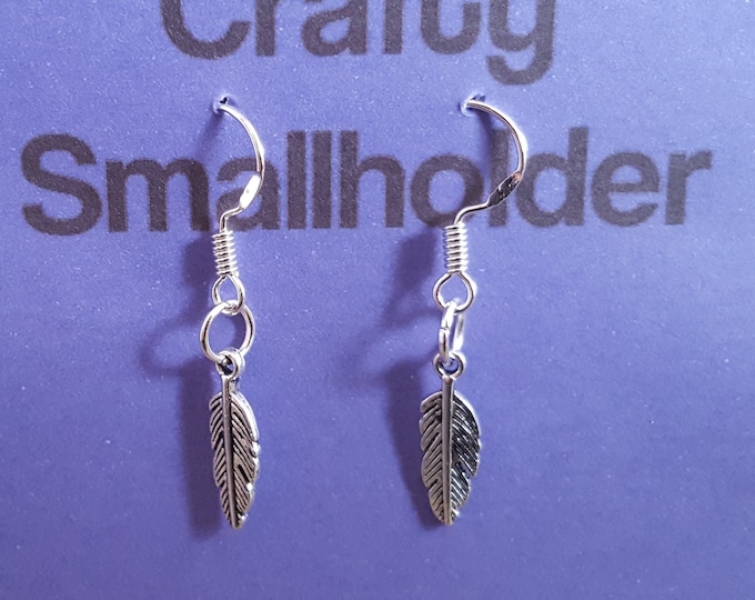 Feather Earrings - Pair