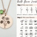 see more listings in the Birth Flower Necklaces section