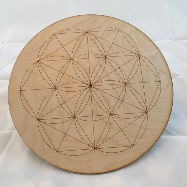 Seed of Life crystal grid -12 inch