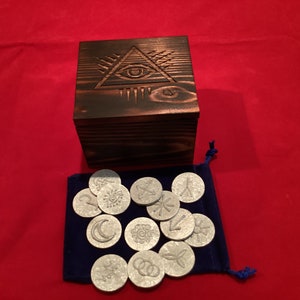 Witches runes (pewter)