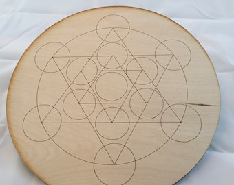 Metatron's Cube crystal grid