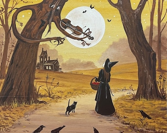 R*U様 【Halloween party】アクリル画 F6 風景画 絵画 il_340x270.5459490580_tbqz.jpg