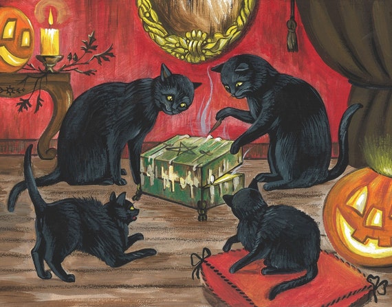 Black Cat Academy - Recupere o Livro dos Fantasmas! (Especial de Halloween)  