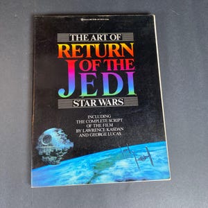 The Art Of Return Of The Jedi Star Wars Book First Edition 1983