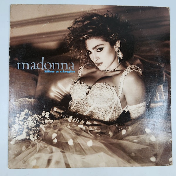 1984 Madonna Album, Like a Virgin Vinyl LP