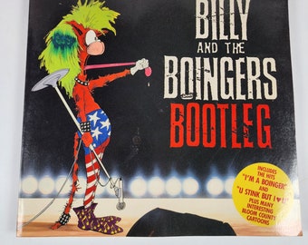 Billy and The Boingers Bootleg, Brown 1987 1st Edition