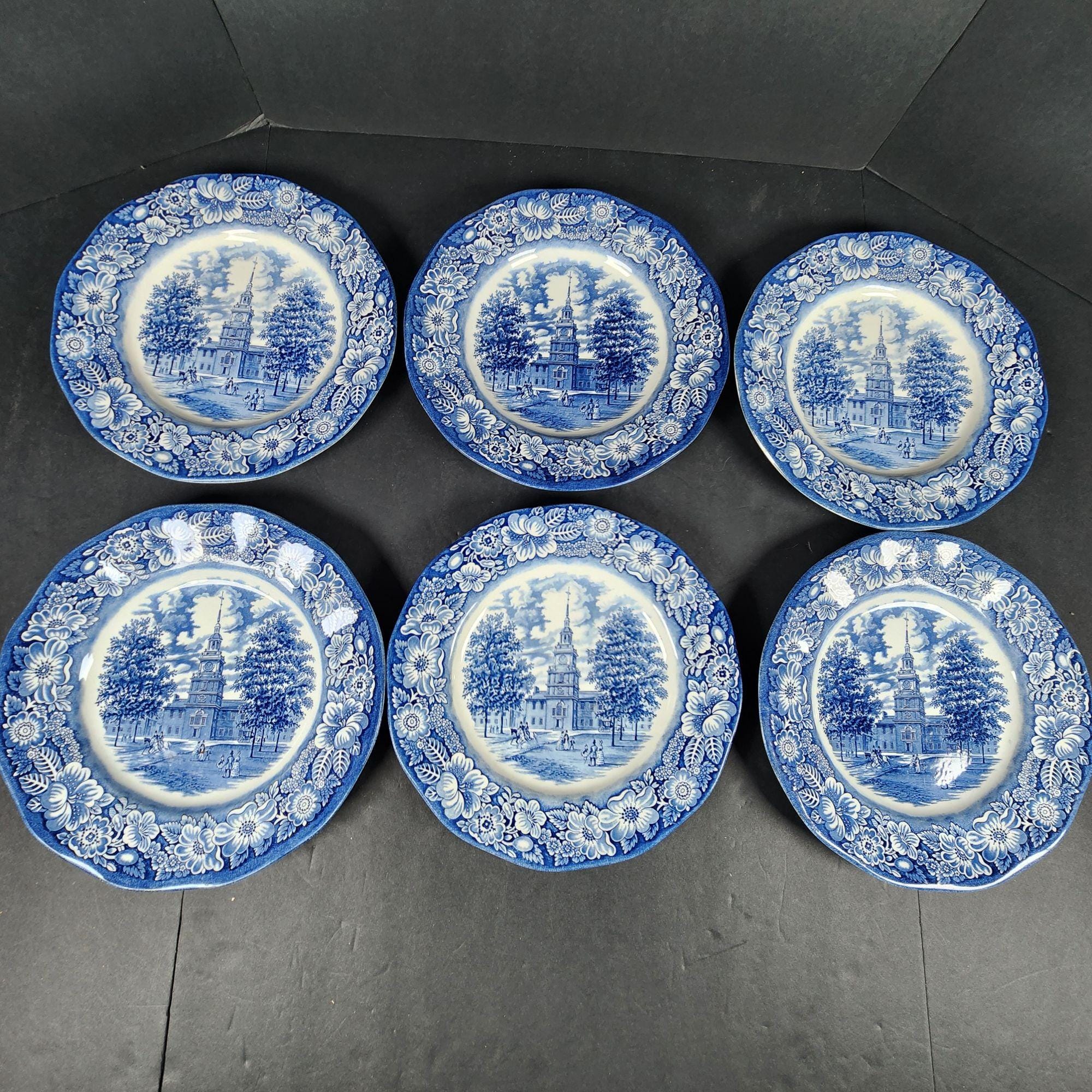 Liberty Blue Dishes - Etsy