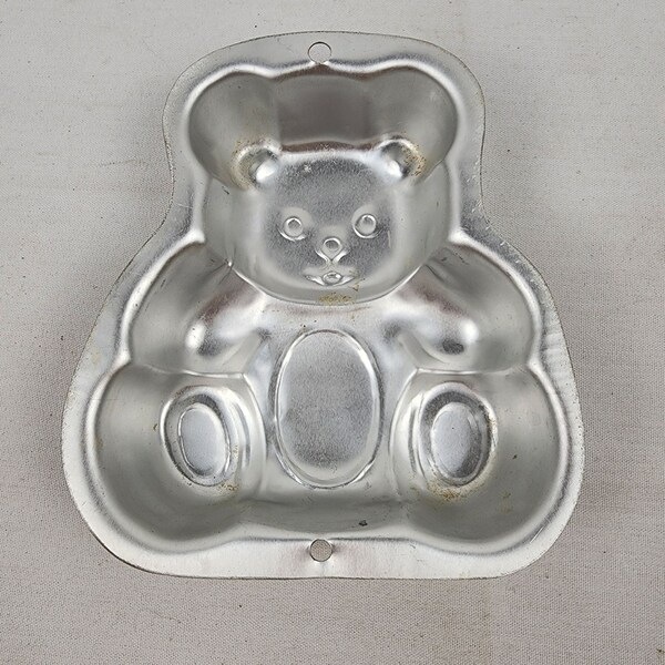Vintage 1995 Wilton cake pan TEDDY BEAR single 2105 – 1109