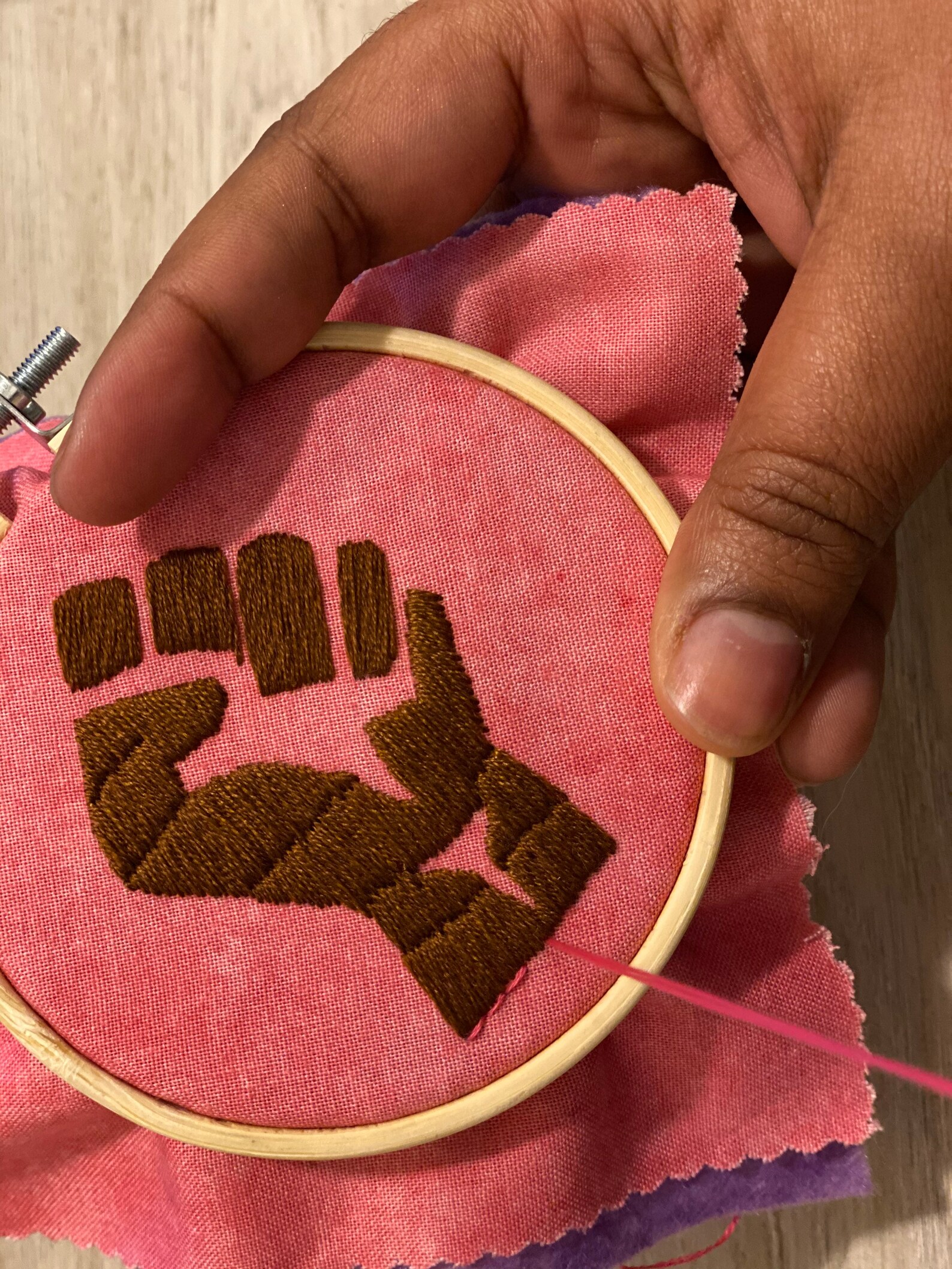 Embroidery pattern blm fist black lives matter pattern  etsy