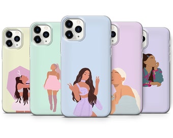 Ariana Grande merch Ariana Cover for iPhone /& Samsung Kawaii Cover Ariana Case Ariana Grande Phone Case Ari case