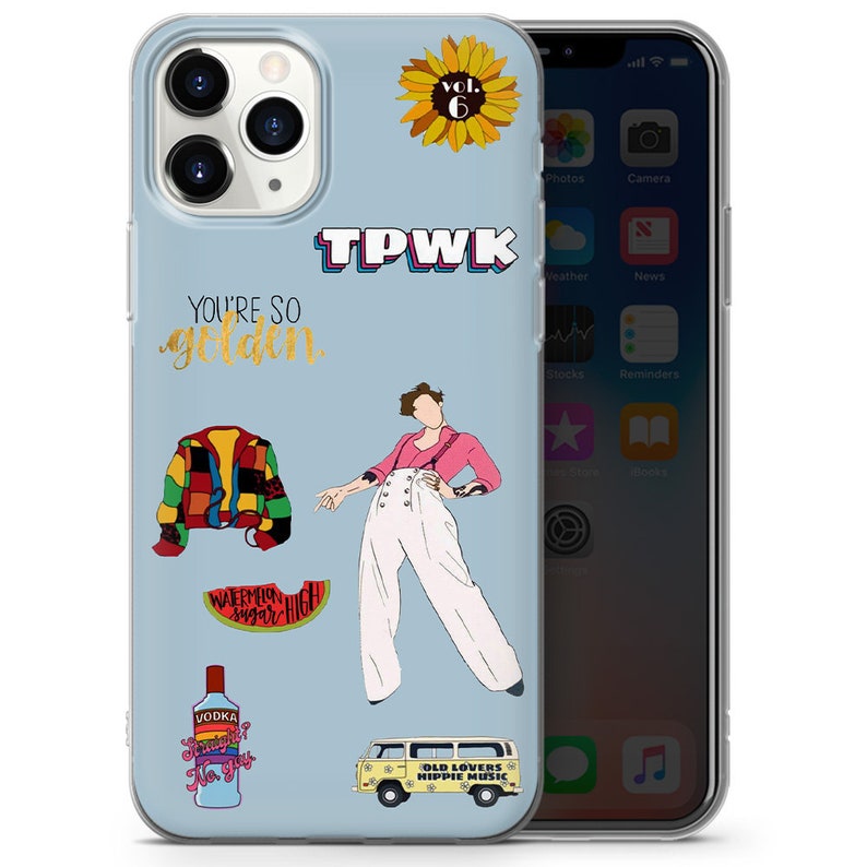 Harry Styles Art Phone Case One Direction Cover for iPhone