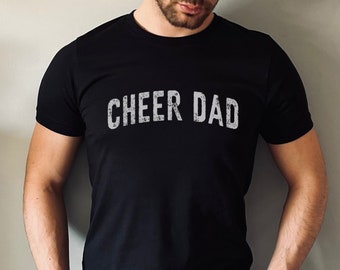 Cheer Dad Shirt, Cheer Dad Gift, Sports Dad T-Shirt, Daddy T-Shirt, Father's Day 2023 Gift, Cheer Family Shirts, Cheering Dad Apparel