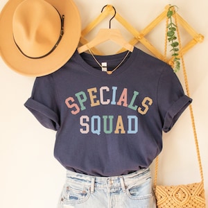 Specials Squad Shirts, Specials Teacher Shirt, Specials Squad Shirt, Art Teacher Gift, PE Teacher Top, Music Class Tee, Specials Crew Tees