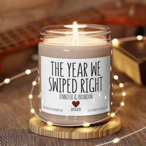 SWIPED RIGHT GIFT, Gift for Him, Gift for Her, Christmas Gifts, Stocking  Stuffer, Christmas Candle, Couples Gifs, Personalized Gifts, Funny 