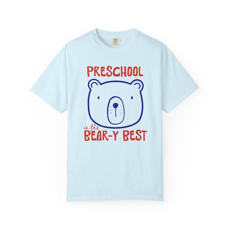 Preschool Is The Beary Best Shirt, Preschool Teacher Shirt, Teddy Bear Teacher Shirts, Cute Teaching Shirts, Woodland Classroom Theme Tees image 6