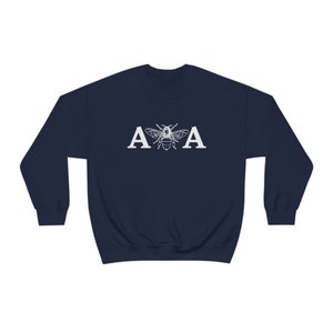 ABA Sweatshirt, ABA Therapist Crewneck, ABA Therapist Gift, Aba Bee Sweatshirt, Aba Therapy Clothing, Behavior Squad, Behavorial Team Top Navy