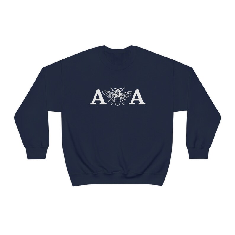 ABA Sweatshirt, ABA Therapist Crewneck, ABA Therapist Gift, Aba Bee Sweatshirt, Aba Therapy Clothing, Behavior Squad, Behavorial Team Top Navy